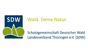 Logo des SDW Schutzgemeinschaft Deutscher Wald Landesverband Thüringen e. V.